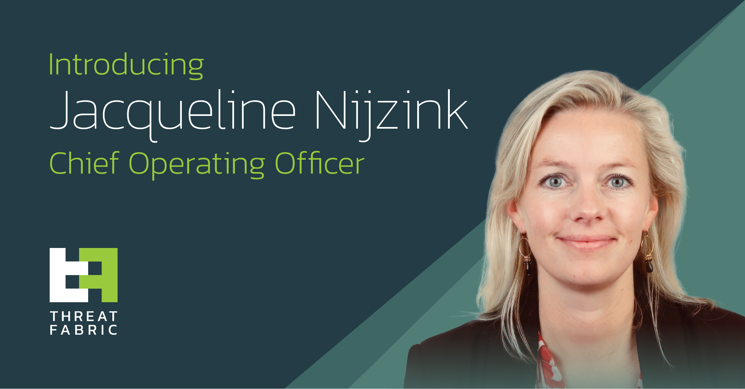 ThreatFabric Appoints Jacqueline Nijzink as Chief Operating Officer