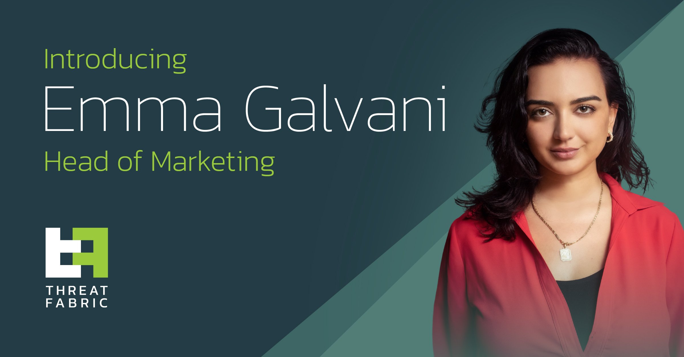 ThreatFabric Appoints Emma Galvani as Head of Marketing