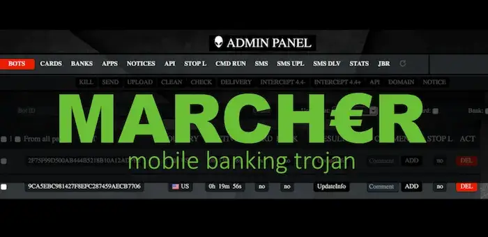 Exobot (Marcher) - Android banking Trojan on the rise